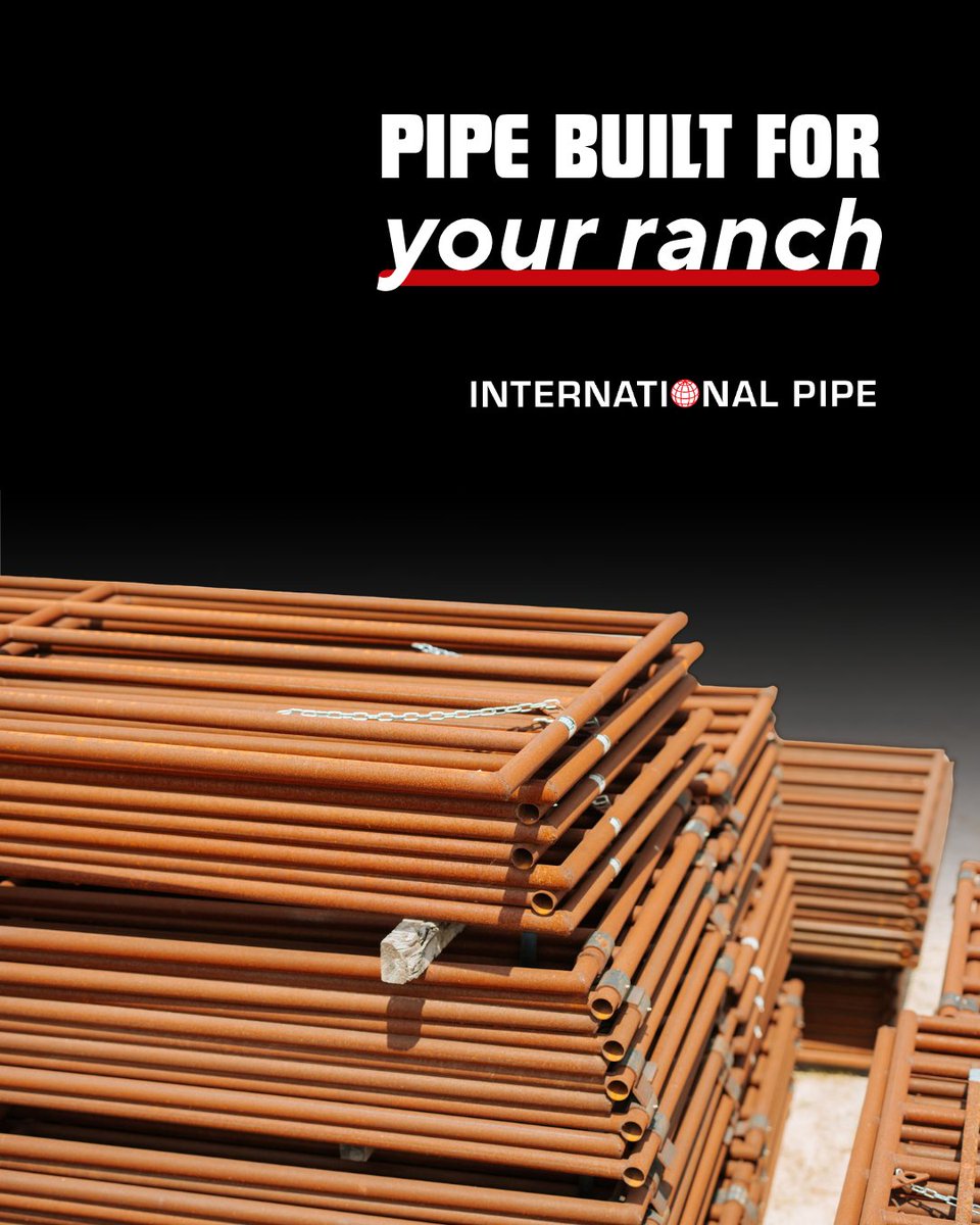 We offer products built for real ranch work.
In stock now: 2⅜” and 3½” pipe + ready-made corral gates.

Call 800-716-7473 for pipe fencing that outlasts the herd.

#OklahomaFencing #RanchSolutions #OKCSteel