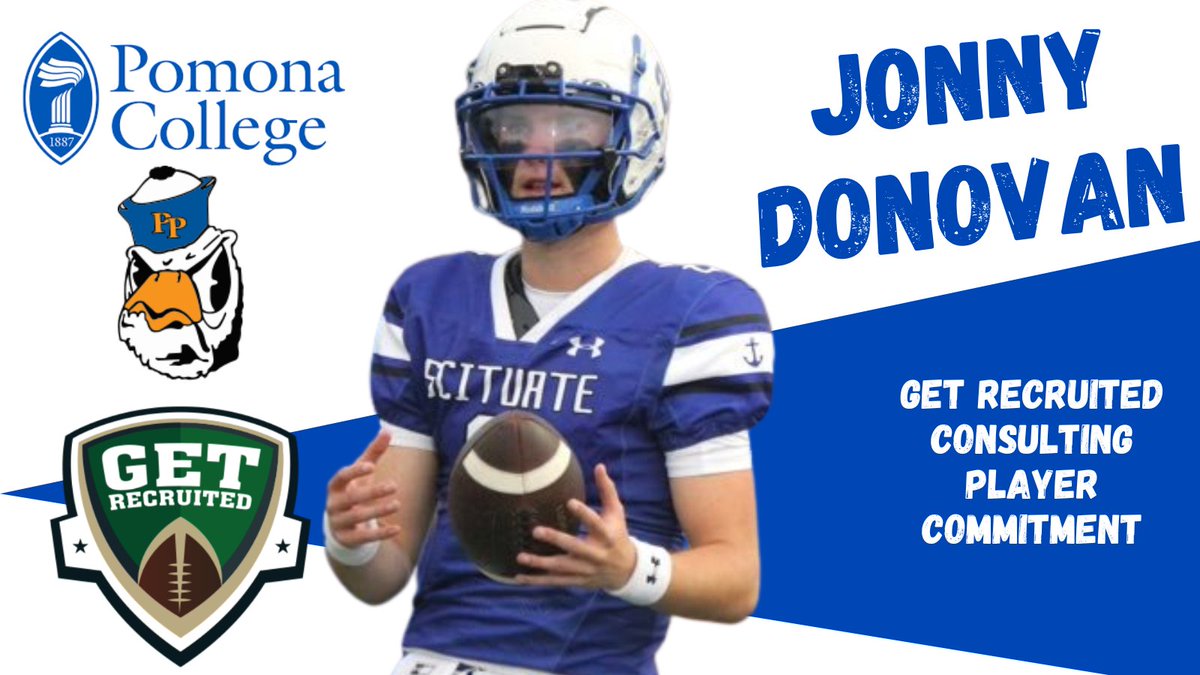 CONGRATULATIONS to Jonny Donovan on your commitment. Another Get Recruited Consulting client finding the perfect fit. getrecruitedconsulting.com The recruiting experts. @1of1lifeskills <a href="/JonnyDonovan2/">Jonny Donovan 2026 QB</a>