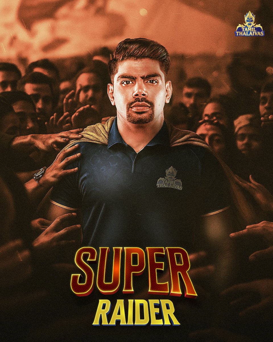 Careful, he's a hero 🦸🏻⚡

#CHEvTT | #PKL12 | #GiveItAllMachi | #IdhuNammaTeam | #TamilThalaivas | #ProKabaddi