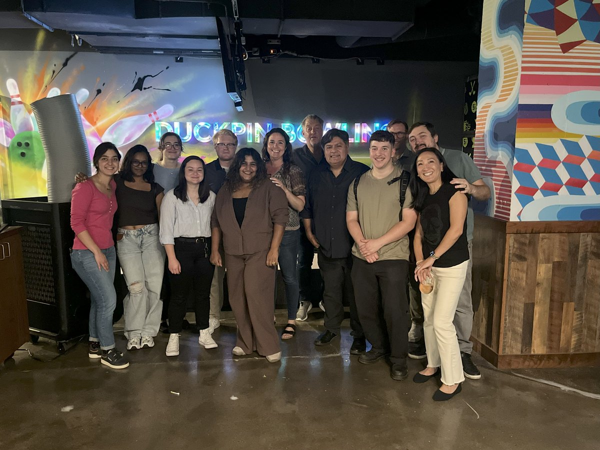 Hard hats off for duckpin bowling and a little friendly competition with our friends at ParkFowler Plus last night! 🎳