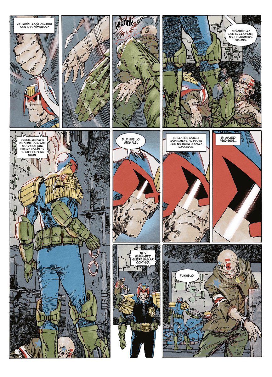 ¿Qué pasaría si en Mega-City Uno se invirtiera más dinero en la educación de la ciudadanía en lugar de en los jueces urbanos? Es el interesante planteamiento del notable cómic "Un mundo mejor" de <a href="/DolmenEditorial/">Dolmen Editorial</a> 

laburbujaliterariadejc.blogspot.com/2025/08/resena…

#juezdredd #laburbujaliterariadejc