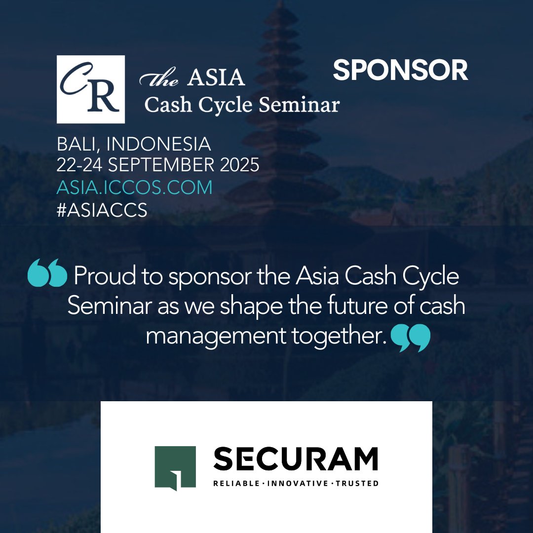 CurrencyResearc's tweet image. A big thank you to SECURAM for its commitment to fostering dialogue, driving innovation, and strengthening partnerships in the currency industry.

We look forward to connecting at the #AsiaCCS — in beautiful Bali!
Want to join us? Click here: hubs.li/Q03GdYq-0