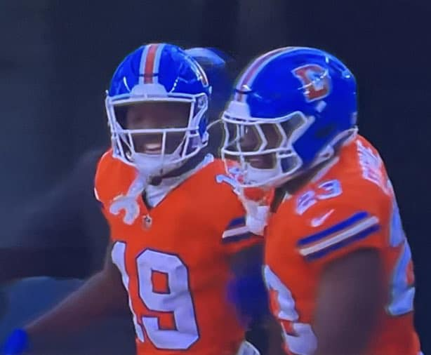 Broncos need to switch back to these uniforms permanently.