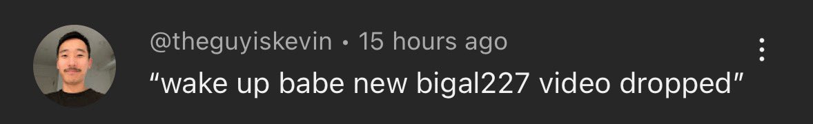 Comments like this get me hyped