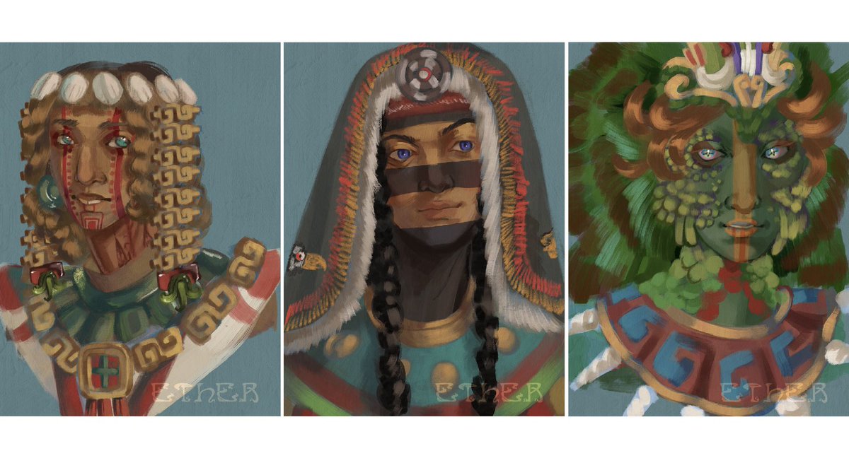 Quetzalcoatl “Precious Feathered Snake” 

Feral bestial form/side