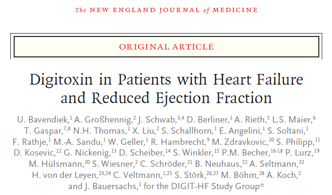 cardioteca's tweet image. 🆕 Estudio DIGIT-HF: Digitoxina reduce muerte o primera hospitalización por insuficiencia cardiaca con FEVI reducida. NEJM. #ESCCongress 2025
🔓 ¿Quieres un resumen del artículo? cardioteca.com/insuficiencia-…

DIGIT-HF demuestra que la digitoxina, a concentraciones bajas y con ajuste…