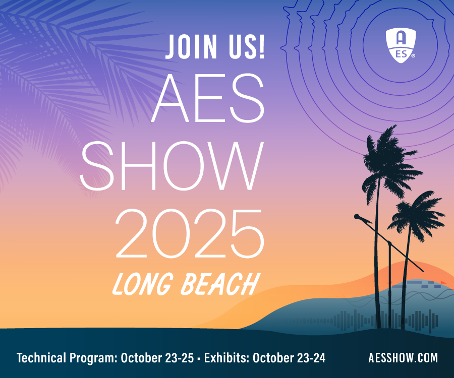 AESorg's tweet photo. Just Announced! #AESShow 2025 - #LongBeach special event: “Inside the Productions of #BrianWilson” w/ #MarkLinett & @warrenhuart
https://t.co/xS9a1cFfcq
Find out more & Register Now @ Early Bird rates...
#AESorg #AudioEngineering #BeachBoys #PetSounds #ProduceLikeAPro https://t.co/uLFug7HWGN