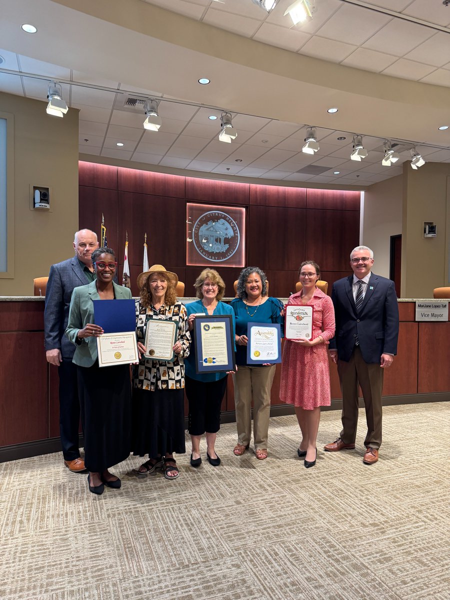 At this week’s City Council meeting, we recognized Renee Larscheid for 38 years of service with the <a href="/CHeightsChamber/">CitrusHeightsChamber</a>! Renee has been at the heart of supporting Citrus Heights businesses, and we wish her a happy, well-deserved retirement. 💛