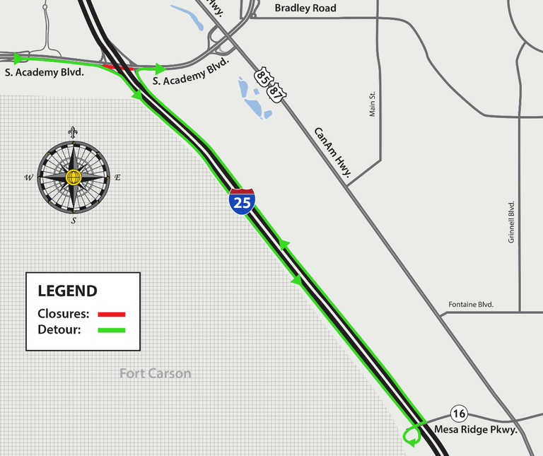 ColoradoDOT's tweet photo. #CDOT #News: #MAMSIP Update Aug. 31 - El Paso County South Academy Boulevard Widening in @CityofCOS - Ongoing lane reductions on S. Academy Boulevard between Venetucci Blvd & Coventry Dr. for traffic signal work.
📰https://t.co/a9u0okPO1M
#KnowBeforeYouGo #SlowfortheConeZone https://t.co/ikASLh6QDK