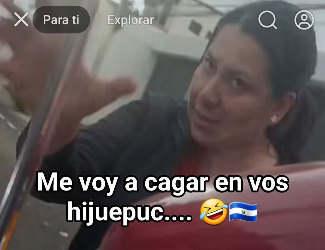 Si a esta funcionaria de Bukele no la graban y la hacen viral capaz mete preso al pobre ciudadano en el CECOT y lo hace pasar por marero. Es que así son toda esa calaña, prepotentes. Sólo porque se grabó el vídeo la despidieron.