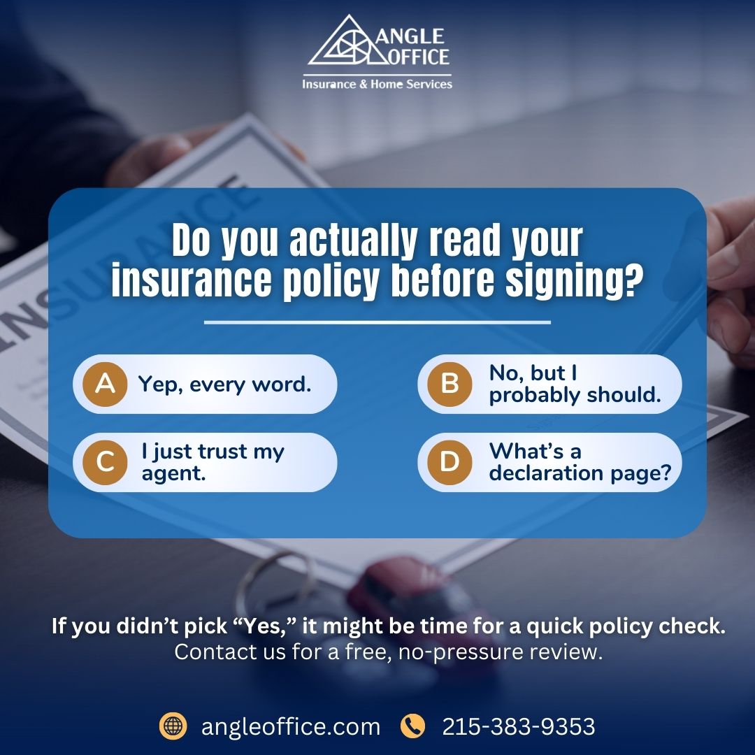 Angle_office's tweet image. Call us now: +1 215-383-9353
Visit our website: angleoffice.com

#angleoffice #insurance #policycheck #insuranceawareness #clienteducation #phillybiz #smartsigning #coveragematters #bizinsurance #fridayvibes