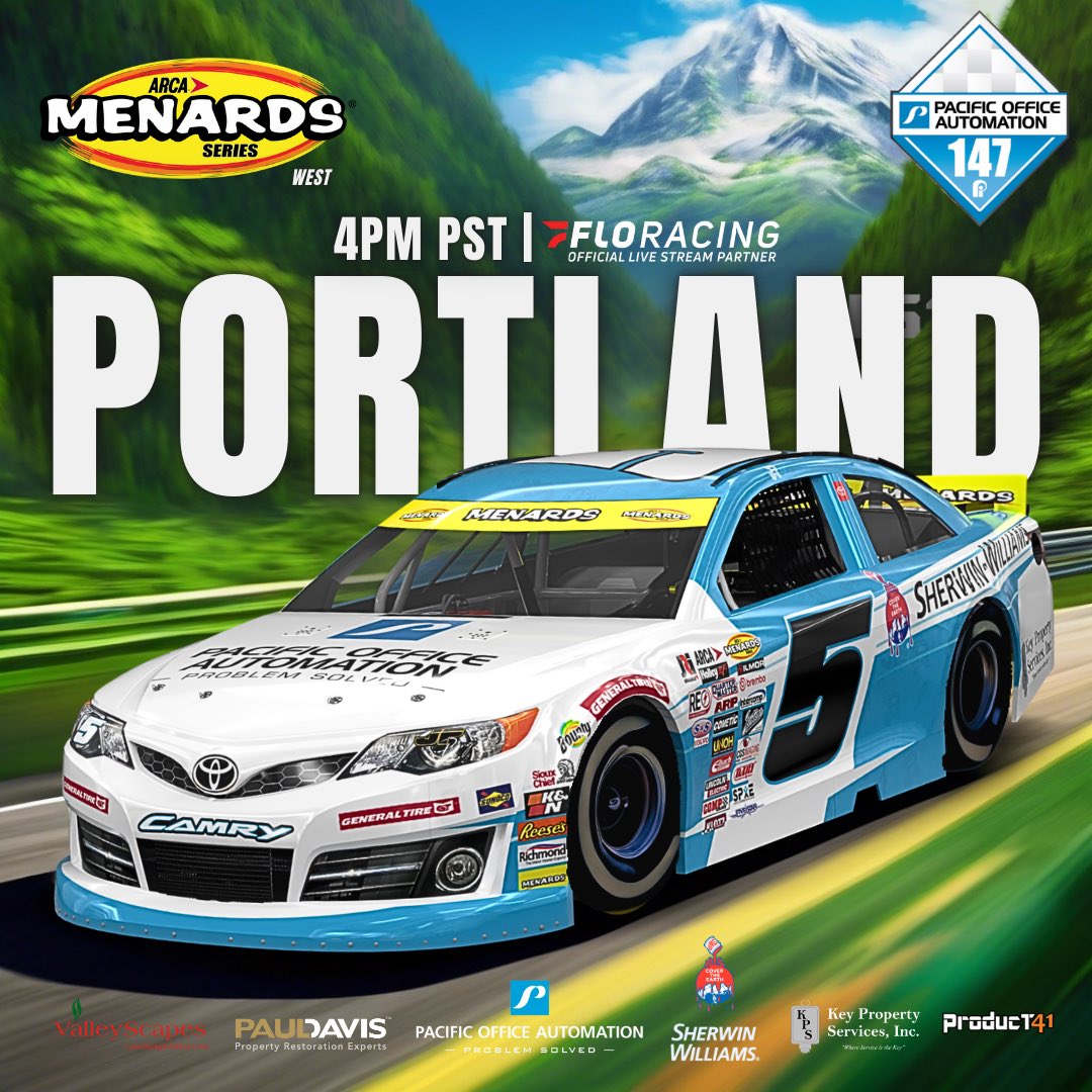 The wait is OVER. It’s RACEDAY at Portland International Raceway!🏔️ 

Heads up! If you’re looking for our merchandise booth, we have moved our booth to the grass behind the suites near turn one. Be sure to come by, say hello, and get yourself some new racing swag. 👕 

📍