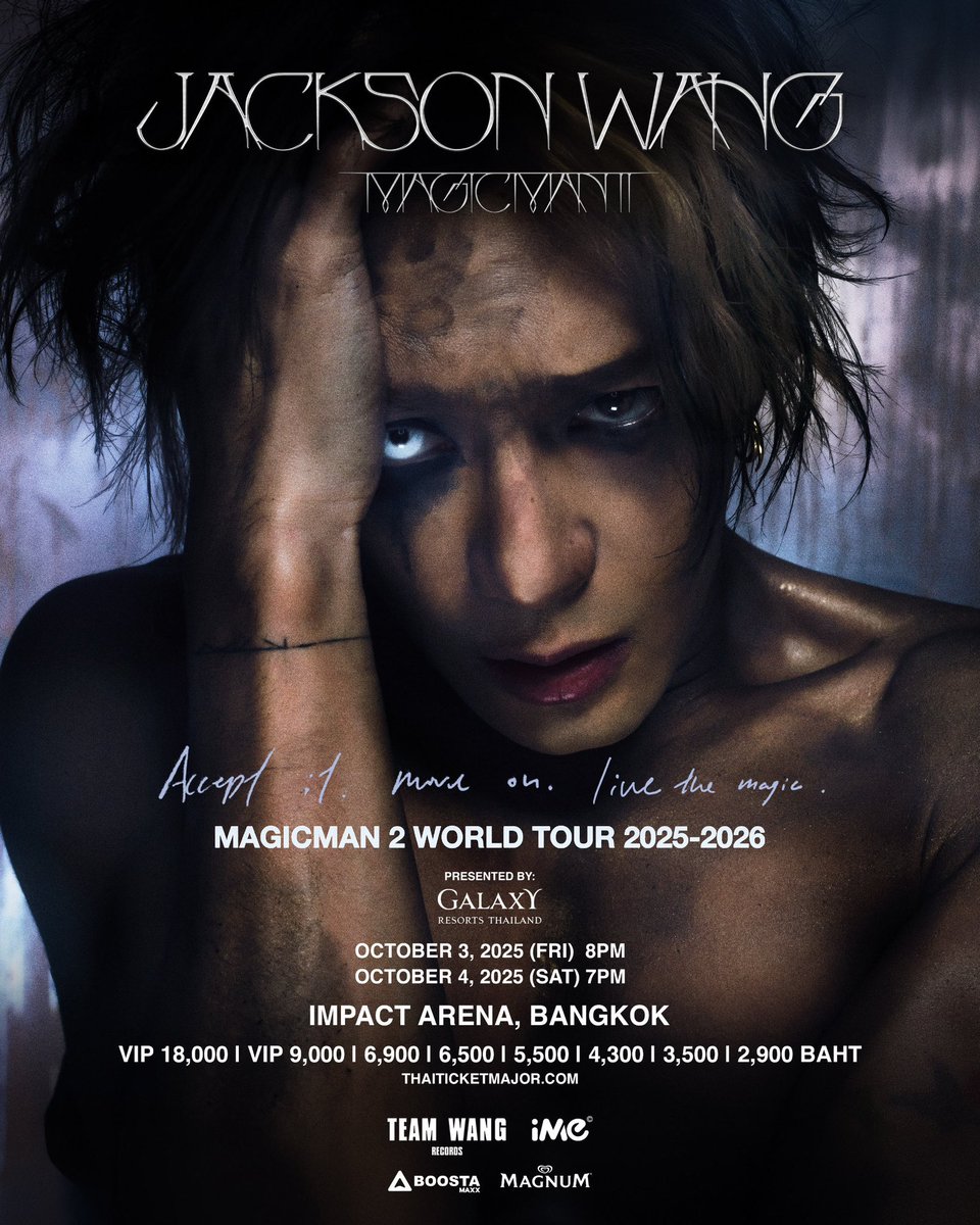 PPJSWang's tweet photo. 📣มิติใหม่การซื้อบัตรคอน “บัตรคอนผ่อนได้” โดยเลือกจ่ายผ่าน SPayLater แบบผ่อนชำระ และเลือกระยะเวลาผ่อนชำระตามความต้องการของเราได้เลย ทำดี ทำถึง ปังปุมาก ปังไม่ไหว ใครพร้อมไปหาพี่แจ็คด้วยกันแล้วยกมือขึ้น  🙌🏻

#MAGICMAN2inBKK 
#잭슨 #王嘉尔 #JacksonWang https://t.co/yNHC3nyeT0