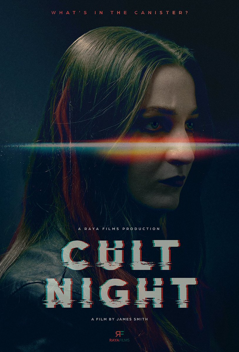 RayaFilms's tweet photo. New art drop. New stretch goals crushed. Cult Night is just getting started... 💀🎬Check out the 3rd poster design by Sean Strong + grab exclusive perks: https://t.co/xuGwwV2LWL #CultNightMovie #HorrorCommunity #IndieFilm https://t.co/JBonhabEMA