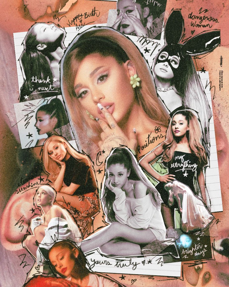 most streamed song on each ariana grande album:

Yours truly: ‘The Way’ (530M) 

My Everything: ‘One Last Time’ (1.84B)

Dangerous Woman: ‘Into You’ (1,7B)

Sweetener: ‘no tears left to cry’ (1.46B)

thank u, next: ‘7 rings’ (2.6B)

positions: ‘positions’ (1.63B)