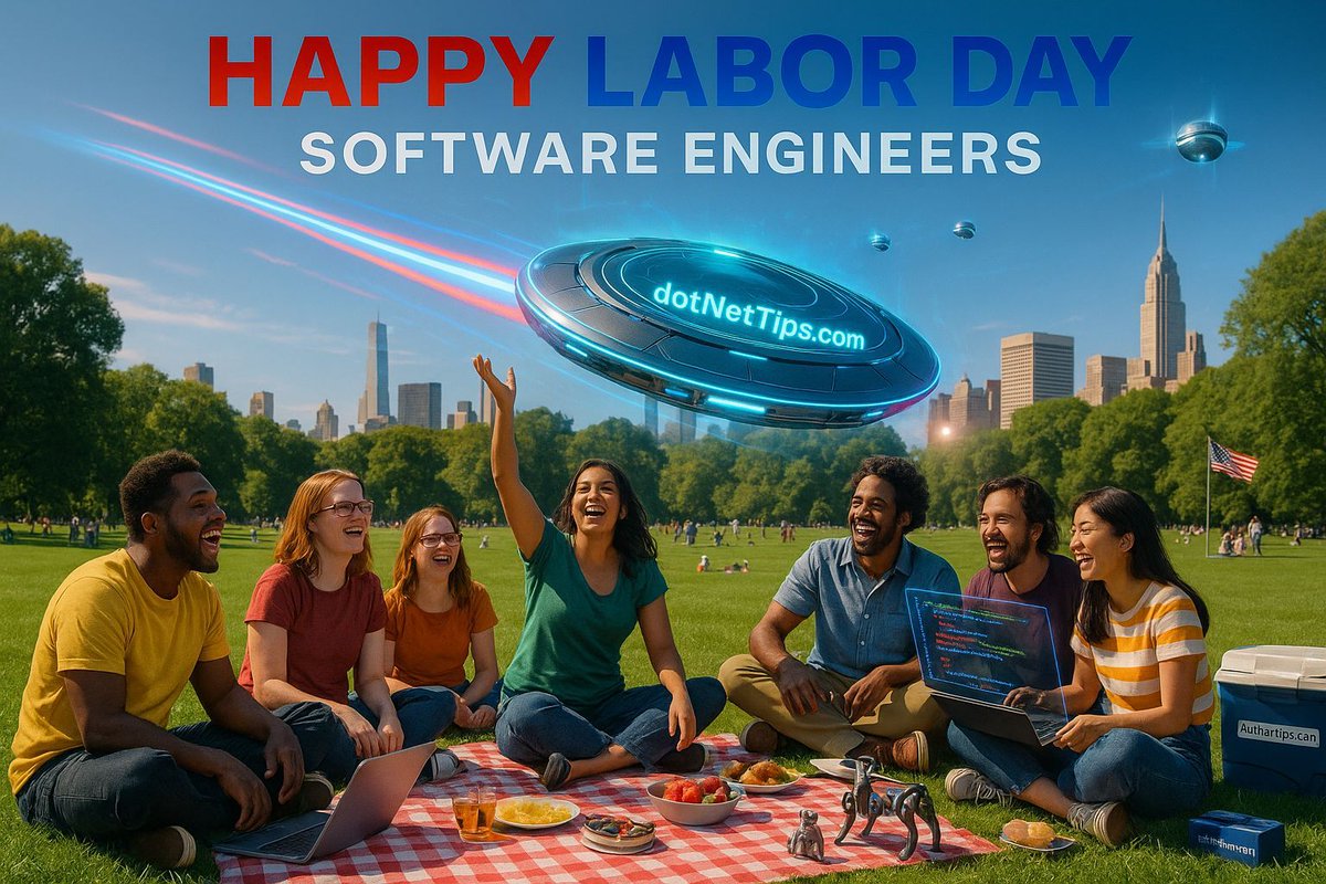 realDotNetDave's tweet image. Happy Labor Day weekend, American software engineers! 🎉 Enjoy the extra time off, have fun, recharge—but please be safe out there. 🚗💨 Don’t drink and drive… I’d hate to lose any of you amazing followers! 💻❤️ #LaborDay #RockYourCode