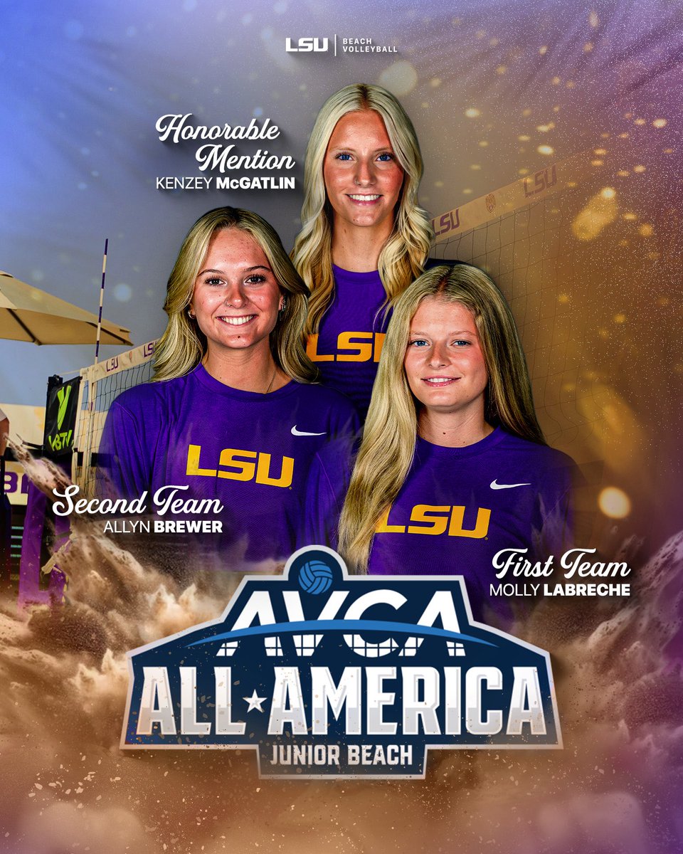 LSU Beach Volleyball tweet media