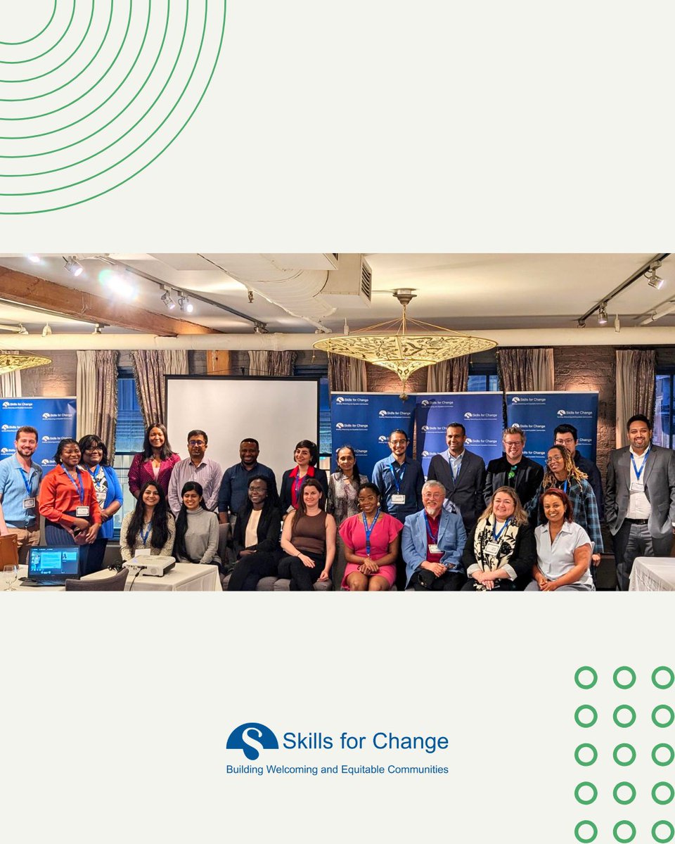 SkillsforChange's tweet image. Bridging Data &amp;amp; Diversity Event showed the power of connection—employers &amp;amp; job seekers in data/tech met for speed networking, skill-sharing &amp;amp; new opportunities. Thanks to all who joined. Let’s keep building inclusive tech. 

#DataTalent #InclusiveHiring #TorontoEvents