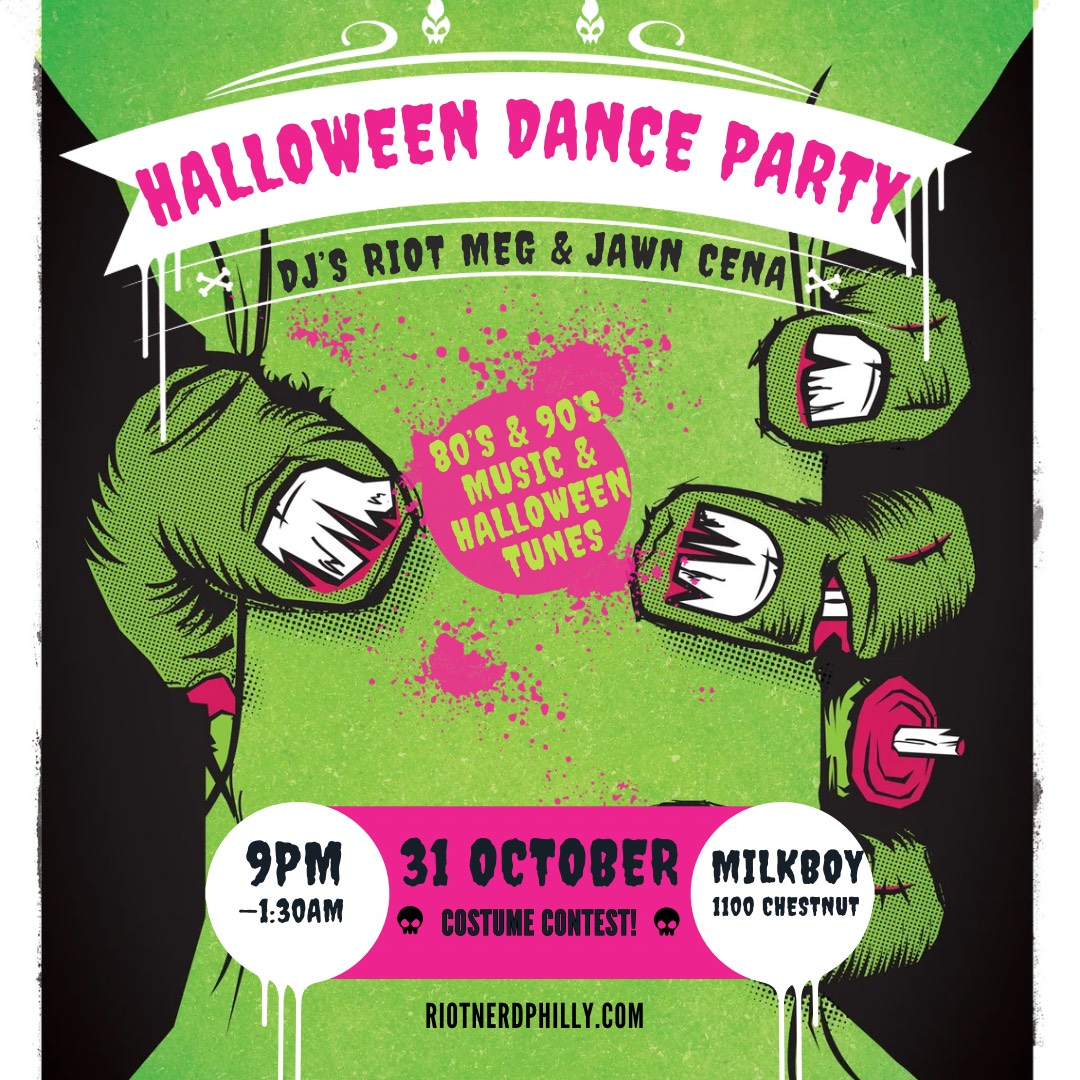 **ON SALE NOW**
Riot Nerd: Halloween Party // 10.31.25

🎟️ milkboyphilly.com