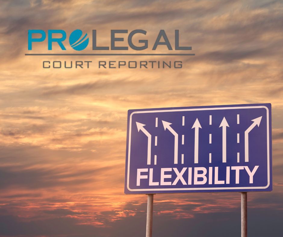 ProLegalCourt's tweet image. Whether your case is simple or complex, ProLegal Court Reporting delivers tailored solutions to meet your unique needs. 

prolegalreporting.com 

#ProLegalCourtReporting #FlexibleSolutions #ExceptionalResults