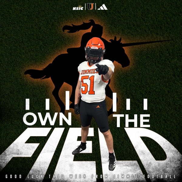 Thank you <a href="/JimmieFootball/">Jamestown Football</a> and coach Kelly. All the best to you