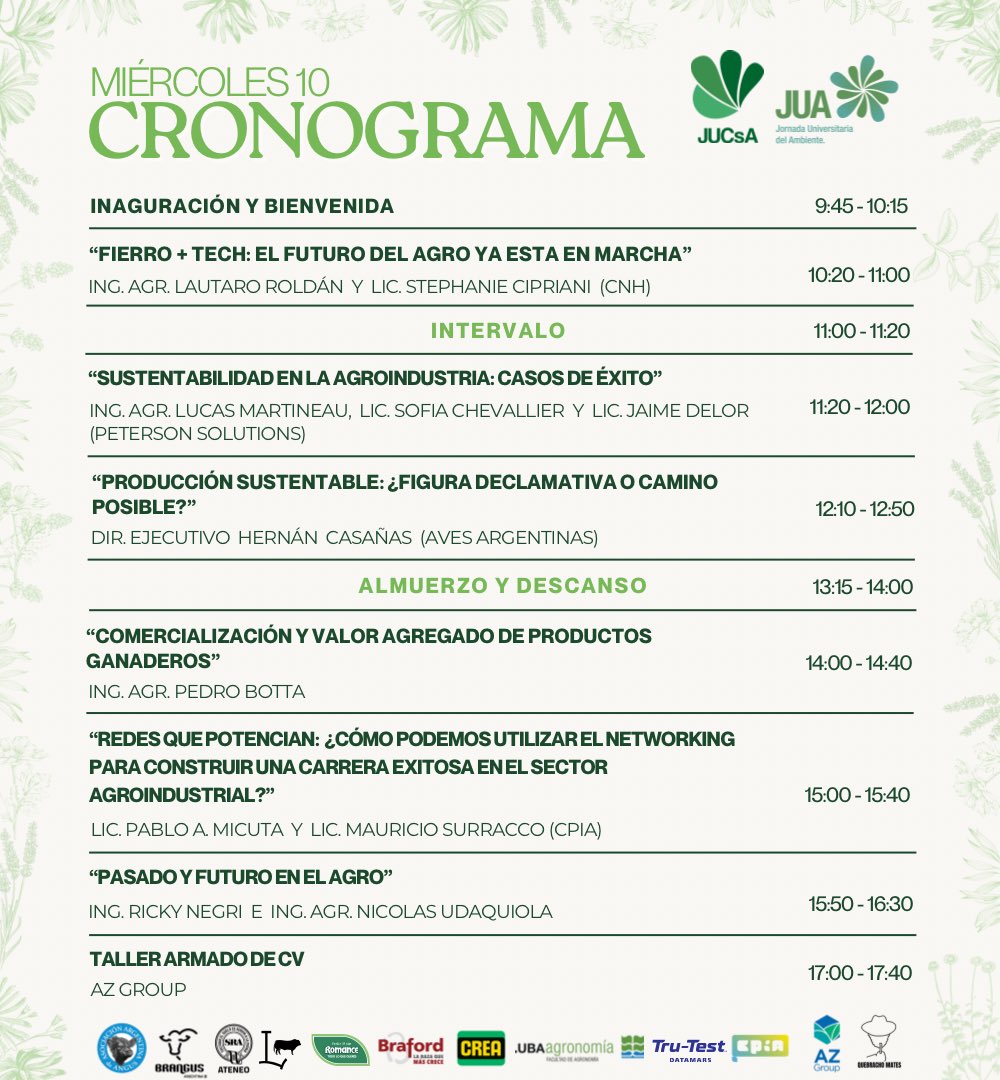 Línea Agronomía Ind. tweet media