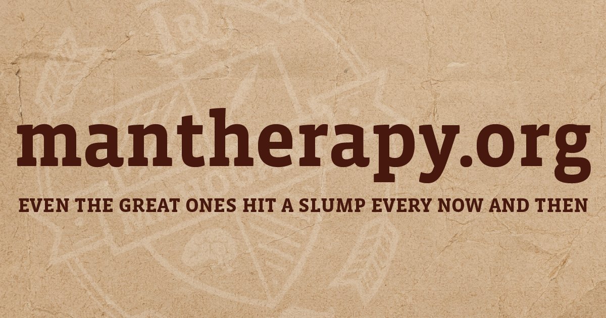 Man Therapy Michigan tweet media