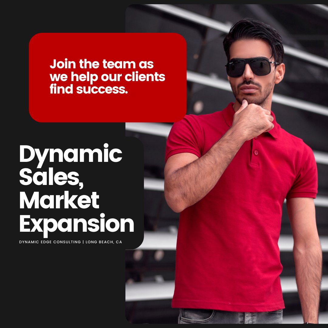 Dynamic_Edge_LA's tweet image. Our clients trust us to deliver results. 🚀 We trust our team to make it happen. Join us as we create growth, expand markets, and build success together. #TeamDynamic #CareerGrowth #SalesOpportunities