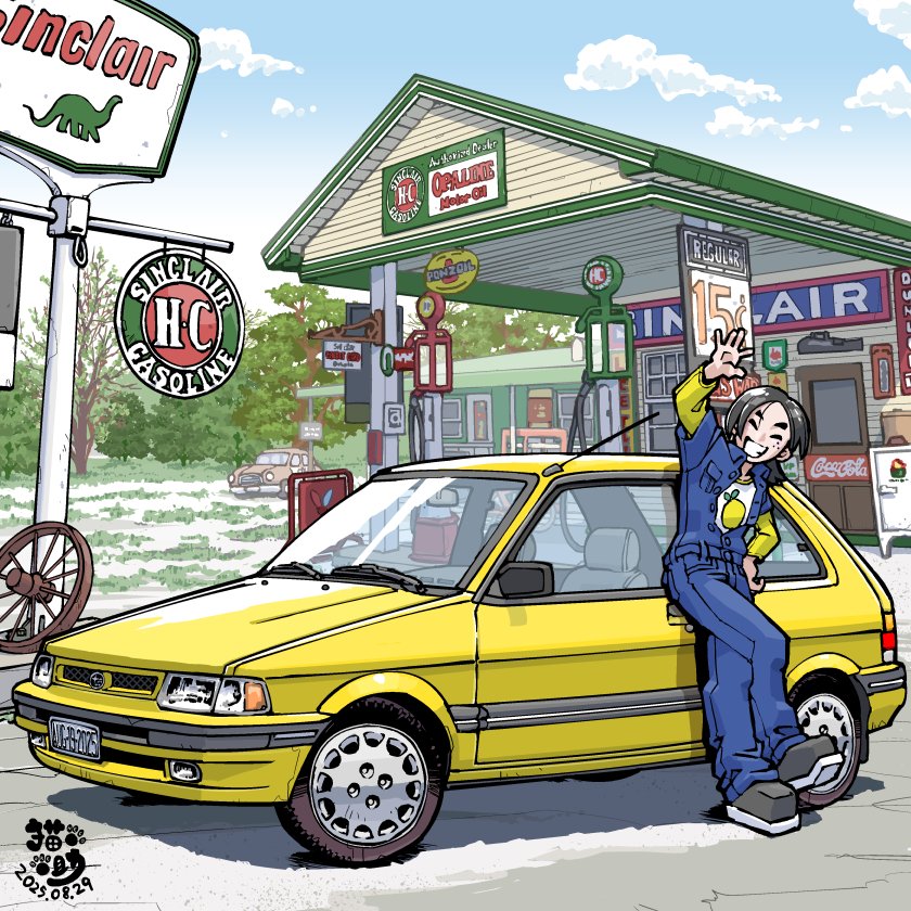 1989 SUBARU JUSTY
Thank you very much for your commission. #VGenComm