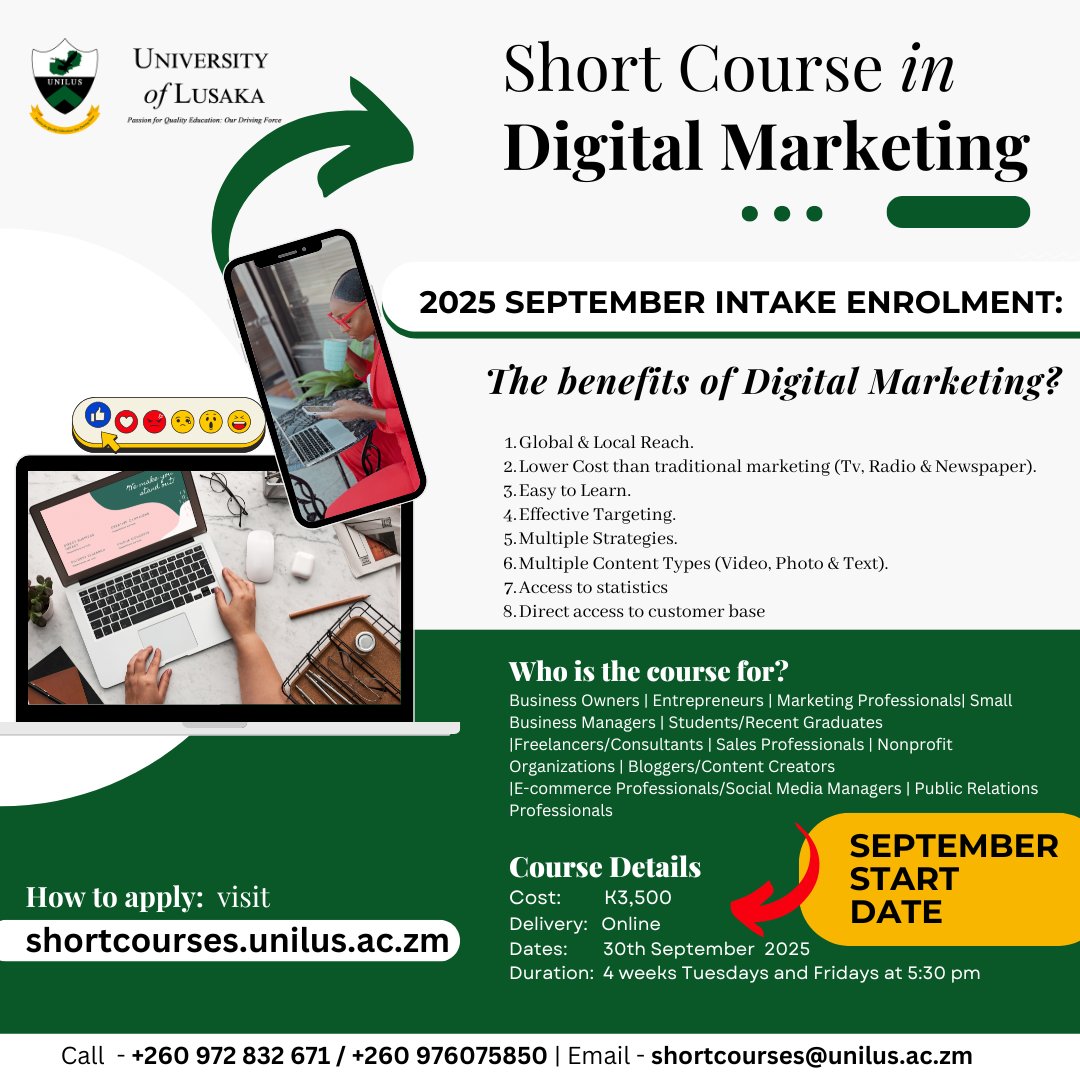 University of Lusaka tweet media