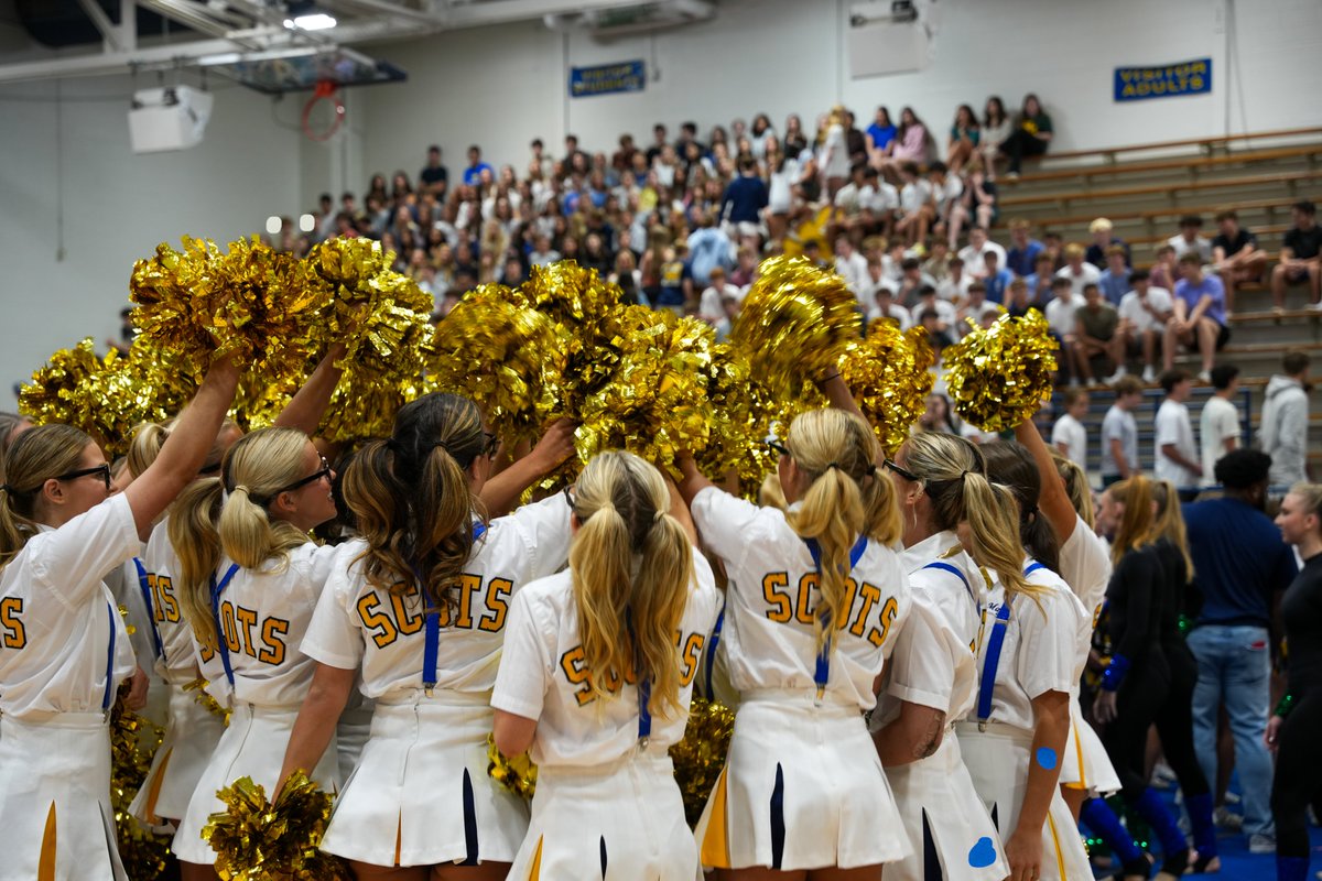 Highland Park ISD (@hpisdschools) on Twitter photo What a start to the season! 
This morningβs first pep rally had it all β the Band, Cheer, Spirited Scots, Highland Belles, Scotsmen, our Twirler, and a packed student section bringing the energy! What a start to the season! 
This morningβs first pep rally had it all β the Band, Cheer, Spirited Scots, Highland Belles, Scotsmen, our Twirler, and a packed student section bringing the energy!