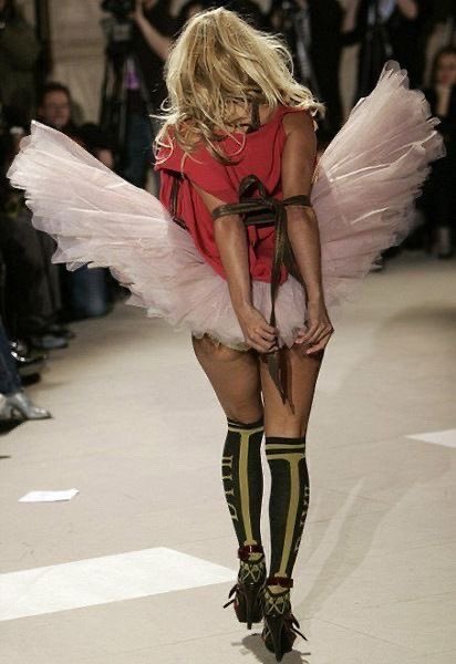 Pamela Anderson for Vivienne Westwood, a/w 2009