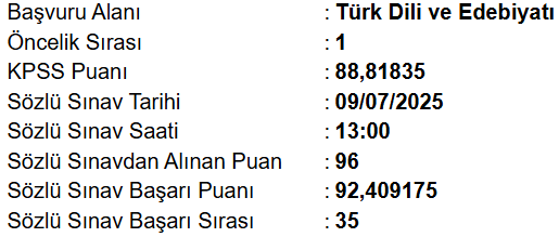 Bu puanla 22 yılda atanamamak mümkün değilken 2025 yılında mümkün oldu. Hem de 1 yıl bekletildikten sonra. Daha geçen yıl tamı tamına 796 kişi alınan bölüme sadece 1 yıl sonra 29 kişi alınıyor. 92.40 puanımla atanamıyorum. Müthiş planlama. Emeği geçenlere hakkımı helal etmiyorum