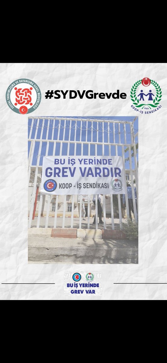 10 bin SYDV çalışanı 9 aydır Kamu Çerçeve Protokolü dışında bırakıldı, afette pandemide en önde olan emek hakkını istiyor #SYDVgrevde <a href="/_cevdetyilmaz/">Cevdet Yılmaz</a> <a href="/MahinurOzdemir/">Mahinur Özdemir Göktaş</a> <a href="/csgbakanligi/">T.C. Çalışma ve Sosyal Güvenlik Bakanlığı</a>