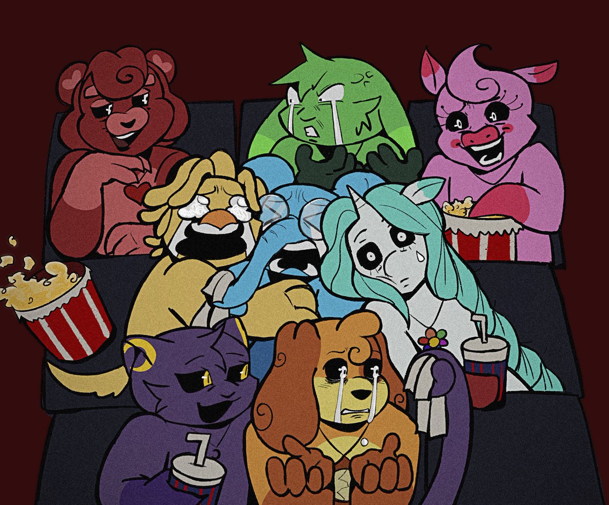 Watching romantic melodrama in the cinema 
#mourningandmending