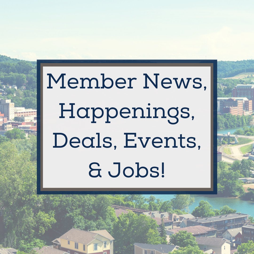 Check Out This Week's Member News, Super Hot Deals, Can't Miss Events, &amp; Now Hiring! - mailchi.mp/morgantownpart…