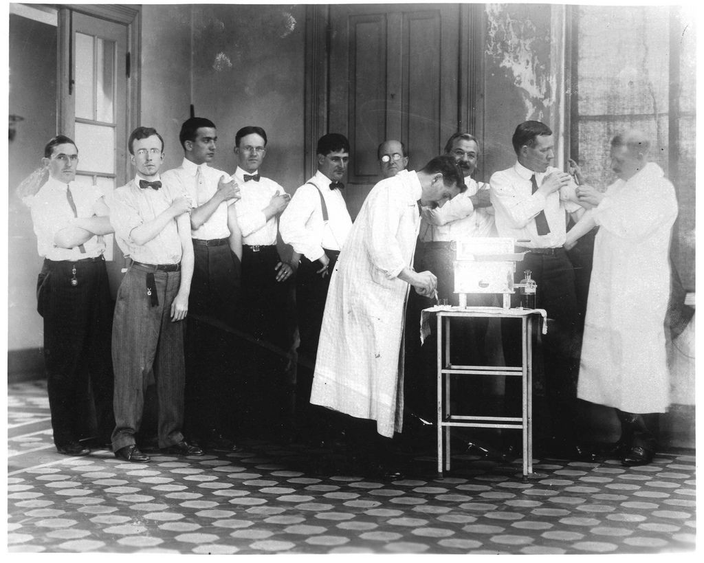 medicalmuseum's tweet photo. We are celebrating the legacy of Maj. Frederick Fuller Russell, a U.S. Army physician who played a role in developing the typhoid vaccine with the publication of a new Micrograph article: https://t.co/WzePOJgmE8 https://t.co/sTMFD6xS22