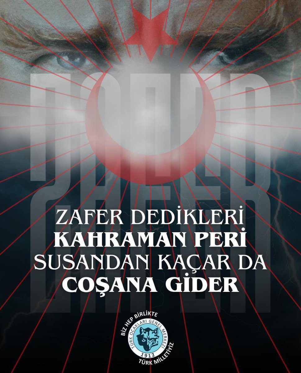 turkocaklari's tweet photo. Zafer Bayramı❗️

Bir çift mavi gözün liderliğinde🇹🇷

Gazi Mustafa Kemal Paşa’nın komutasında🤘 https://t.co/d9axkzVSXX