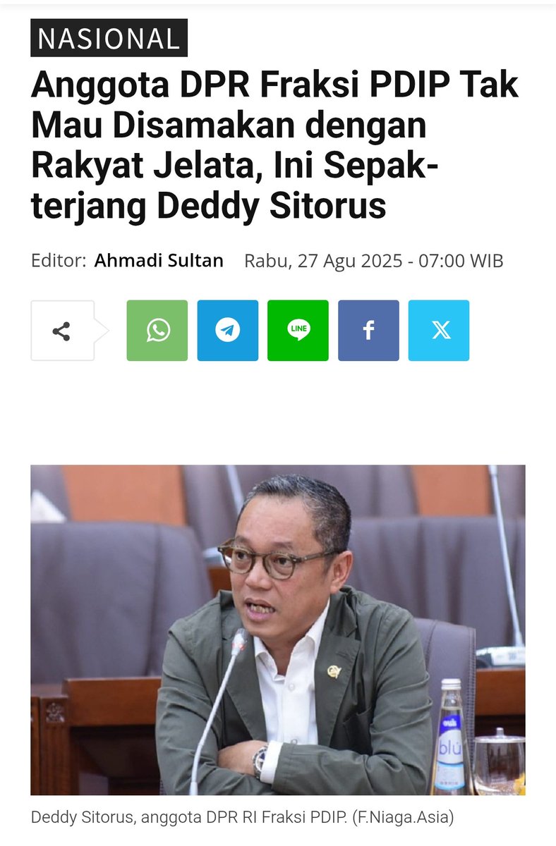 Kelakuan partai wong cilik, sekarang sibuk cuci tangan dan lempar kesalahan. Buzzer2nya laknat memang.