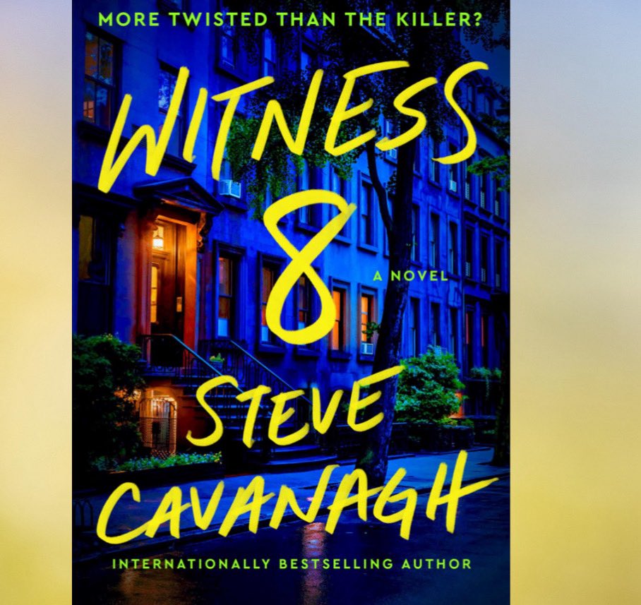 4 Star Book Recommendation/Review
Witness 8 by Steve Cavanagh <a href="/SteveCavanagh_/">Steve Cavanagh</a> Thank you to <a href="/NetGalley/">NetGalley</a> and <a href="/AtriaBooks/">Atria Books</a> for this read. Read my review on <a href="/goodreads/">Goodreads</a> goodreads.com/review/show/78… #BooksWorthReading #Mystery #Thriller