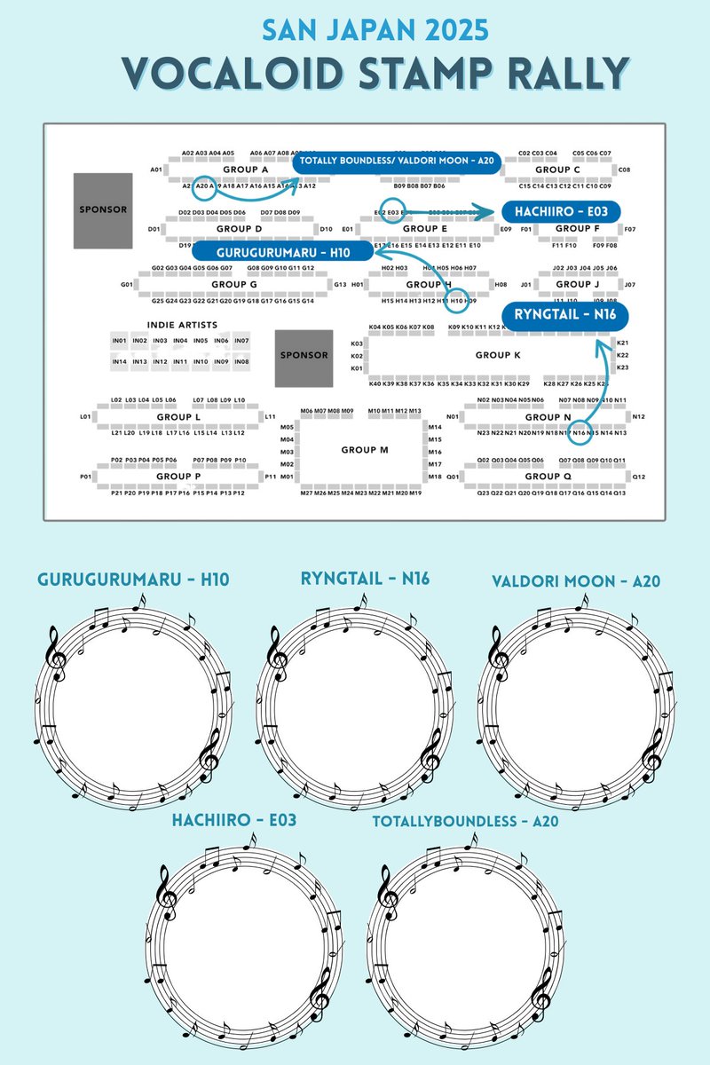 I'm table H10 at San Japan. I'm hosting a Vocaloid stamp rally with a variety of characters represented. 

Also:
✦ 50+ Touhou keychains
✦ Fighting game merch: Melty Blood, Under Night In-birth, Blazblue, Tekken, Street Fighter
✦ Madoka, Sailor Moon, etc.

#SanJapan #FGC