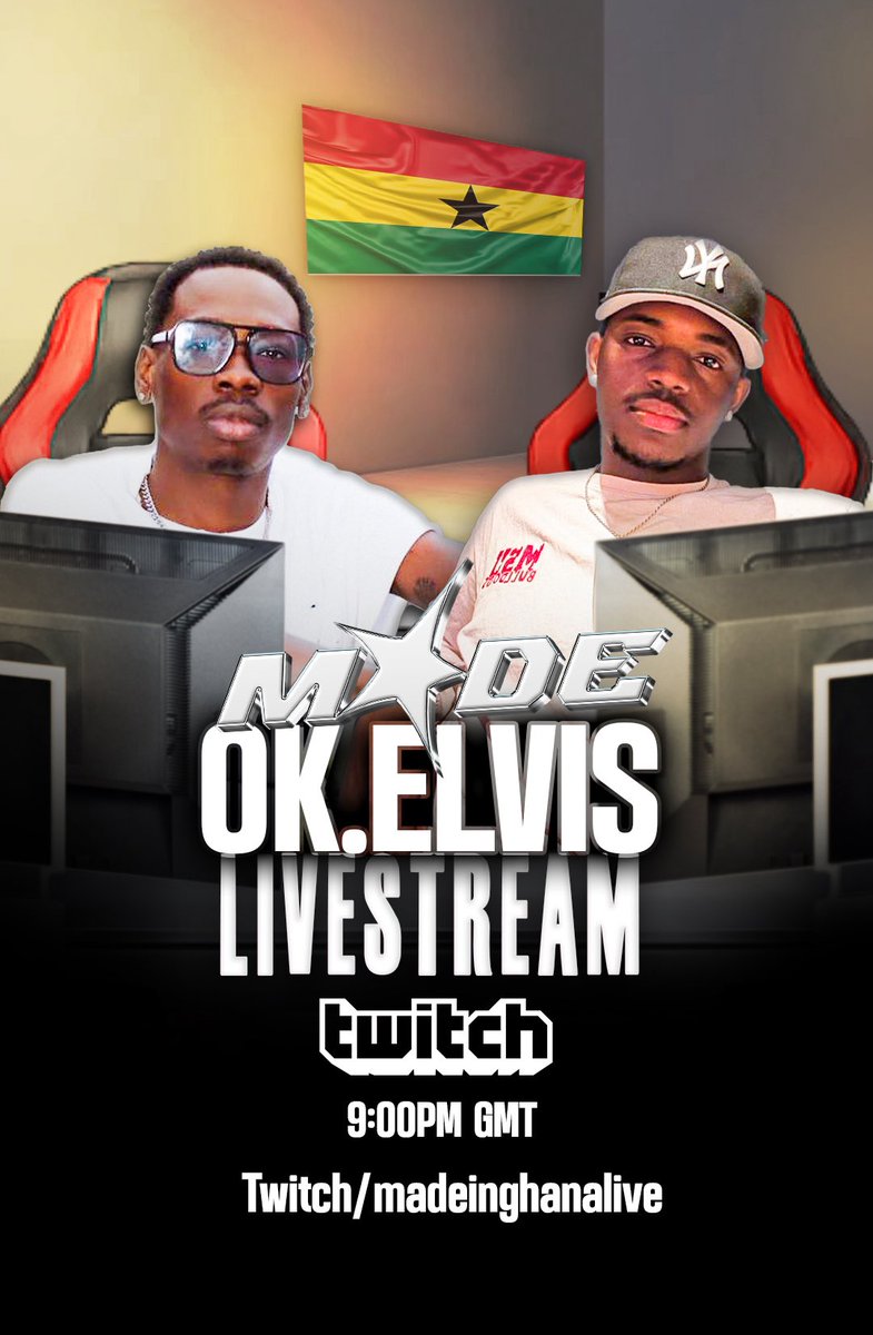 W/ <a href="/ok_elvis7/">Ok.elvis</a> 
Twitch/ madeinghanalive