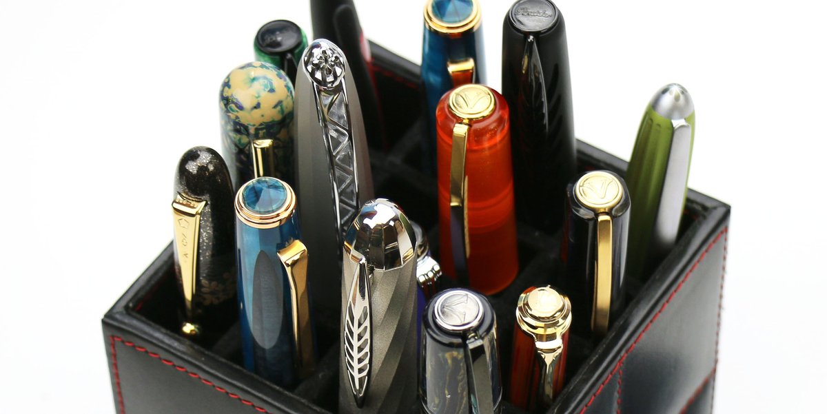 PenChalet's tweet photo. QOTW: How many pens do you actually have inked right now?
(And how many are you willing to admit to?)
Need an excuse to ink one more? π https://t.co/UTSyY4wYNg
#PenChalet #FountainPenFriday #RelatablePenProblems #FountainPenCommunity https://t.co/JrBPFtekgu