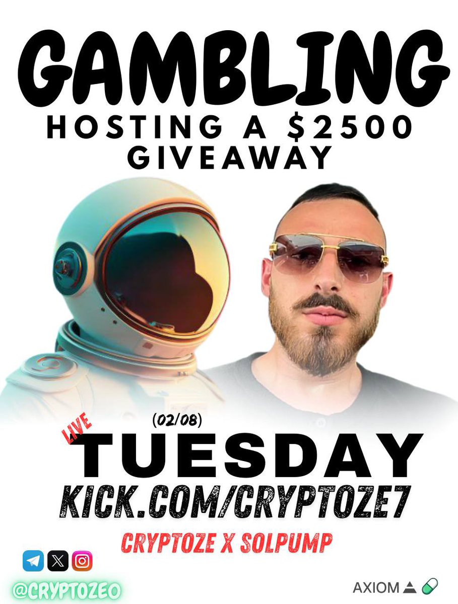 Cryptoze's tweet photo. $2,500 Giveaway 

Officially partnered with @solpumpcom 

• Repost &amp; Like
• Drop Addy
• join: (https://t.co/O8tQCfiNJ8)

Ends in 2 days https://t.co/CPUrRWblTz