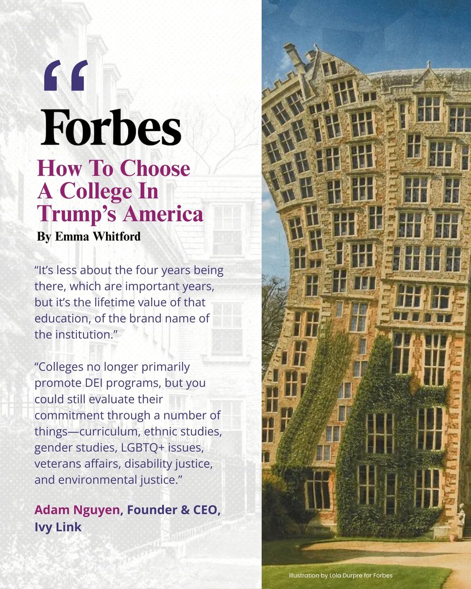 IvyLink's tweet photo. Is an Ivy League education still worth the price—and the politics?

Adam Nguyen anchors why families must weigh the lifetime ROI &amp; brand value of elite education—while using curriculum to assess a school’s inclusivity.

Read more: https://t.co/4JfCRdKiNr
#EliteEducation #Ivies https://t.co/d6OwdFOuMv