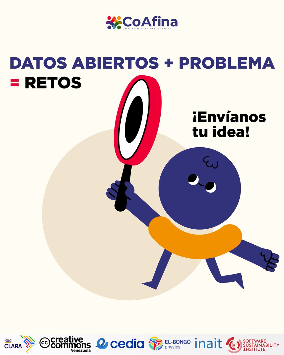 CoAfina's tweet photo. 💡Los #DatosAbiertos son información disponible para todos. Pero por sí solos no generan cambios… ¡las soluciones las creamos nosotros! 🚀

💬 ¡Es tu momento! Comparte tu idea y podría ser la próxima solución ganadora de #CoAfina2025

👉https://t.co/gU3e1R3zjz https://t.co/PqrjUc1SgN
