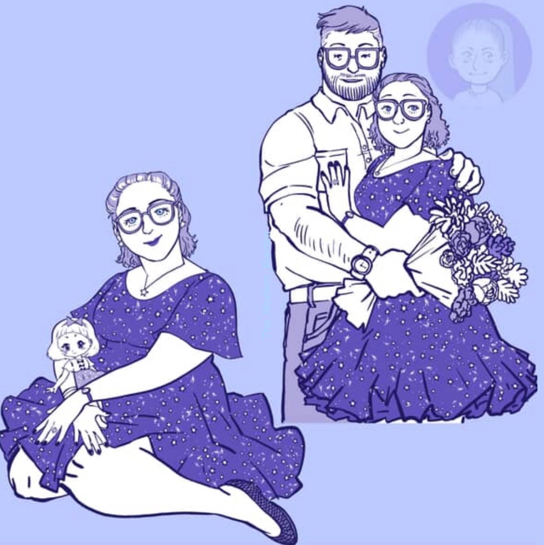 TheModernMaiden's tweet photo. We recreated Vee’s drawings! https://t.co/n2WwvqEeUz