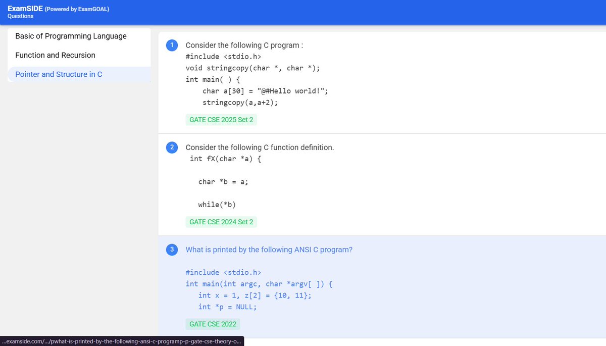 sh1v_ansh's tweet image. Day 18/100 of #100DaysOfCode

Tonight was a quiet one with the books: bouncing between C problems, computer networks, and some tough questions from old GATE papers.

It’s easy to ask “why spend a Friday night like this?” Still, this is the kind of tired that feels like progress.