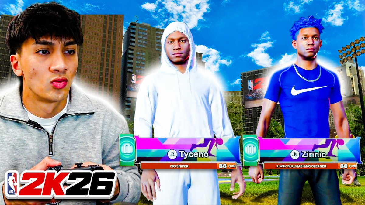 I Reunited with Tyceno and Zirinic on NBA 2K26... 
youtu.be/DyBPJ_Eg_pE