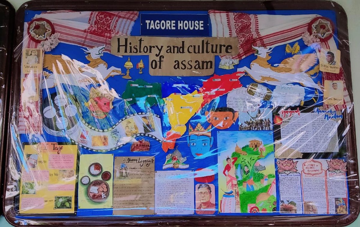 jorhat_kv's tweet photo. An efflorescence of collaborative ingenuity! Our Houses have metamorphosed humble boards into resplendent tableaux of thematic brilliance an exercise in creativity, camaraderie, and the cultivation of 21st-century competencies. @EduMinOfIndia @GuwahatiKvs @KVS_HQ @CMOfficeAssam https://t.co/2izY1h0rMh